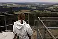 Aussicht von der Burg Koppenstein in Richtung Gemünden