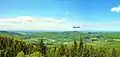 Aussicht vom Kellerwaldturm nach Westen
