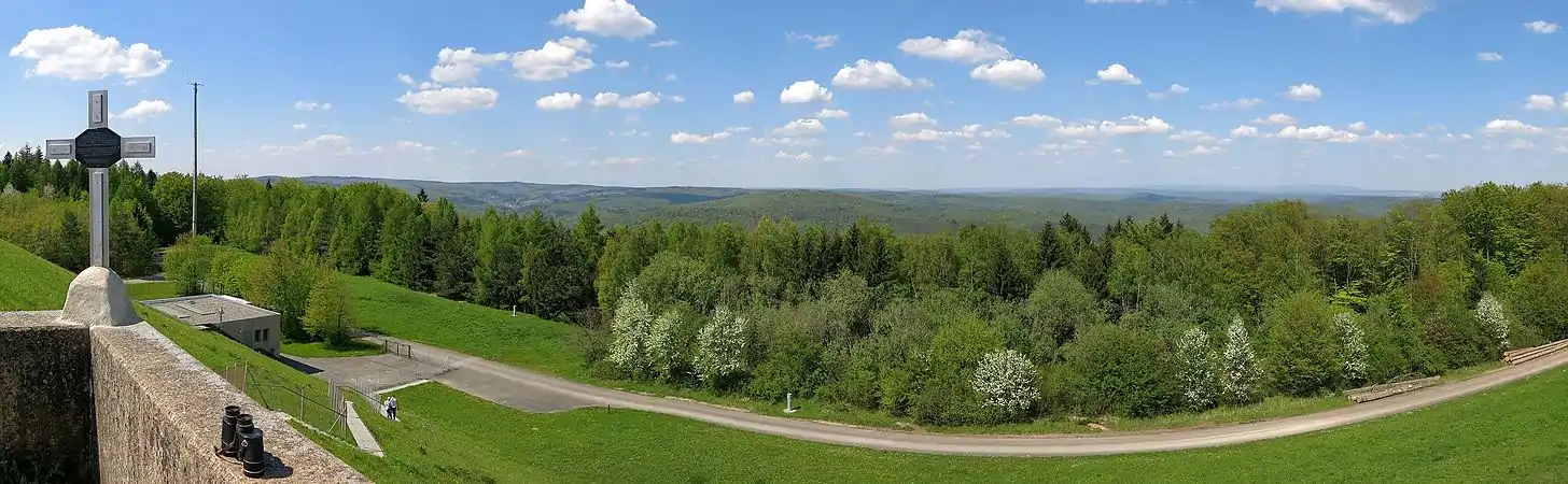 Ausblick von der Sohlhöhe nach Norden