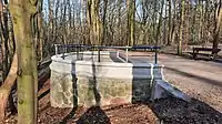 Aussichtsbastion am Herrenhaus, Alsterwanderweg.