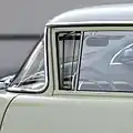 Drehfenster in der Tür eines Opel 1200