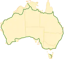Straßenring um Australien