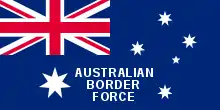 Flagge der Australian Border Force (Australische Grenzkontrollbehörde)