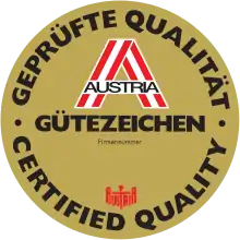 Austria Gütezeichen