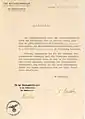 Anweisung des Reichskommissars für die Niederlande, 12. August 1940