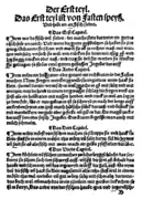 Kuchen maysterey, 1531