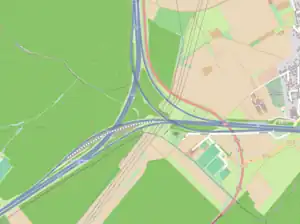 Übersichtskarte Dreieck Karlsruhe