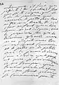 Brief Zofia Potockas an ihre Tochter Zofia Kisseljowa, 1821, Krakau (französisch).