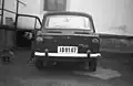 Hinteres Schild an einem Fiat 850