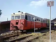 OC2 beim Chemin de fer du Blanc-Argent in Romorantin, 1976