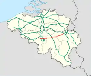 Verlauf der A15