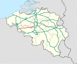 Verlauf der A8