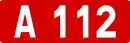 Autoroute A112