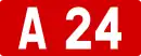 Autoroute A24