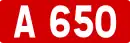 Autoroute A650