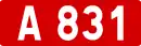 Autoroute A831