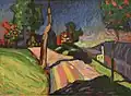 Landschaftsmalerei von Wassily Kandinsky, 1908
