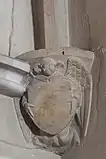 Engel mit Wappenkartusche