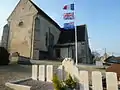 Friedhofsteil mit Gefallenen