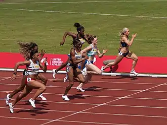 Joice Maduaka (hier im Jahr 2010 mit der Nr. 4) erreichte Platz vier