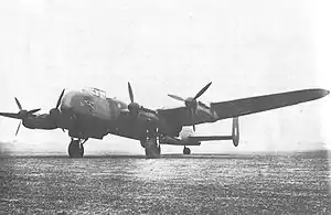 Avro 691 Lancastrian der BOAC, gut zu sehen die geänderte Rumpfnase