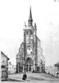 Der ehemalige Turm