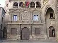 Frontansicht des Rathauses von Alcañiz - Teruel