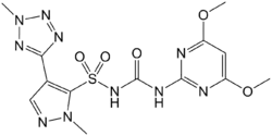 Strukturformel von Azimsulfuron