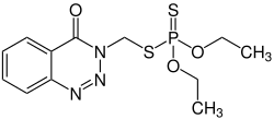 Strukturformel von Azinphos-ethyl