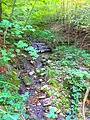 Bächlihaubach vor Mündung des Heitersbergbachs