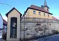 Eine Statue des heiligen Nepomuk