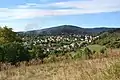 Blick auf Bükkszentkereszt