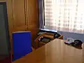 Haus 1, Schreibtisch im Arbeitszimmer von Erich Mielke
