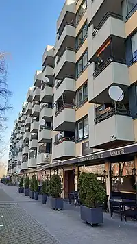 Fassaden entlang der Wilhelmstraße