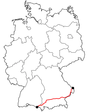 Verlauf der B 12
