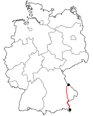 Verlauf der B 20
