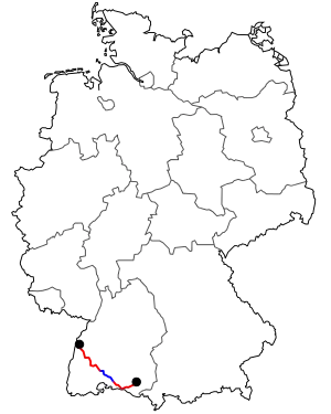 Verlauf der B 33