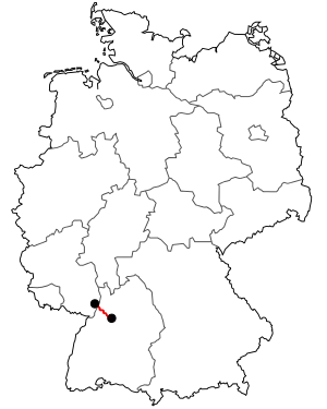 Verlauf der B 35