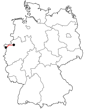 Verlauf der B 67