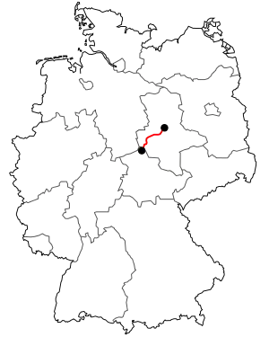 Verlauf der B 81