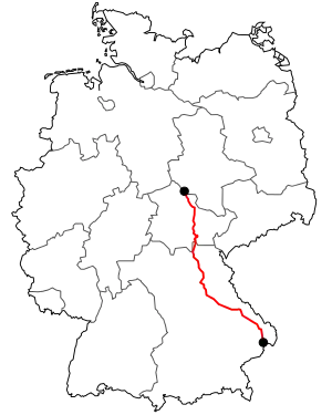 Verlauf der B 85