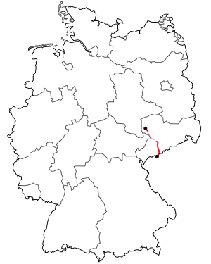 Verlauf der B 95