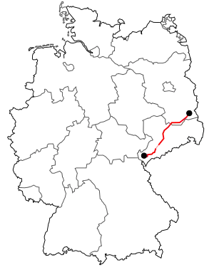 Verlauf der B 169