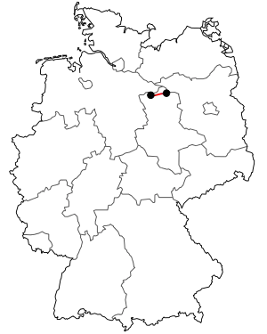 Verlauf der B 190
