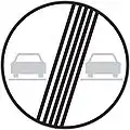 B-21bEnde des Überholverbotes