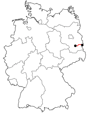 Verlauf der B 320
