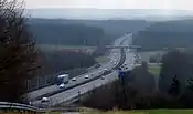 A 93 bei Altenstadt a. d. Waldnaab (Anschlussstelle 21b)