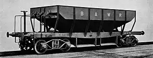 Trichter-Schotterwagen für Argentinien und Indien, ab 1911