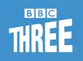 Das erste Logo von BBC Three zwischen 2003 und 2008