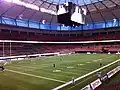 Innenraum des renovierten BC Place im September 2011